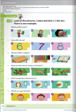 bộ power up level 1 activity book with online resources and home booklet