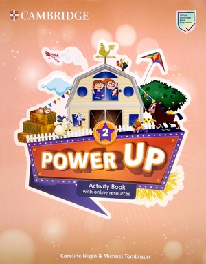 bộ power up level 2 activity book with online resources and home booklet