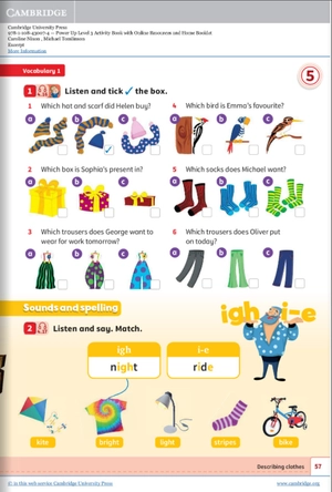 bộ power up level 3 activity book with online resources and home booklet