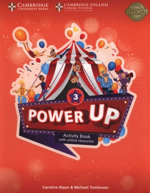 bộ power up level 3 activity book with online resources and home booklet