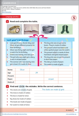 bộ power up level 3 activity book with online resources and home booklet