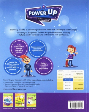 bộ power up level 4 activity book with online resources and home booklet