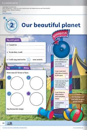 bộ power up level 4 activity book with online resources and home booklet