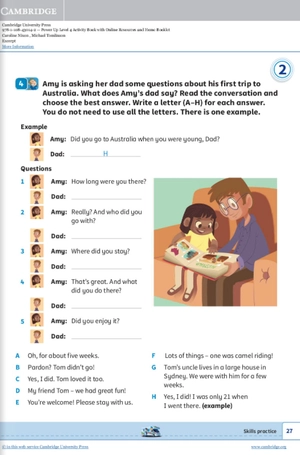 bộ power up level 4 activity book with online resources and home booklet