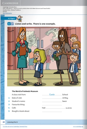 bộ power up level 4 activity book with online resources and home booklet