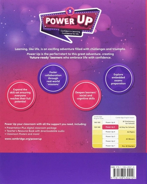 bộ power up level 5 activity book with online resources and home booklet