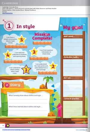 bộ power up level 5 activity book with online resources and home booklet