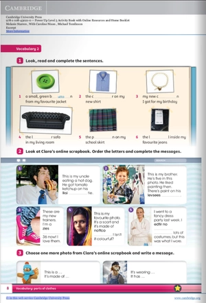 bộ power up level 5 activity book with online resources and home booklet