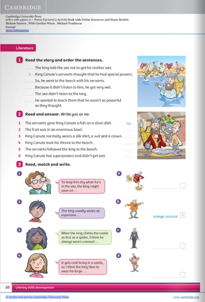 bộ power up level 5 activity book with online resources and home booklet