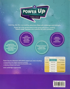 bộ power up level 6 activity book with online resources and home booklet