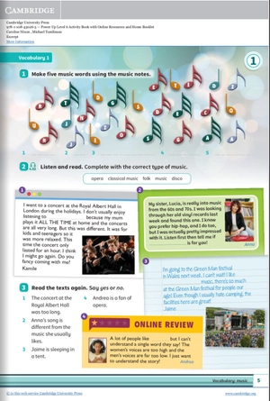 bộ power up level 6 activity book with online resources and home booklet