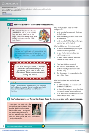 bộ power up level 6 activity book with online resources and home booklet