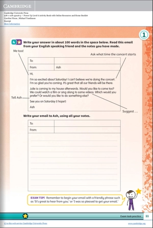 bộ power up level 6 activity book with online resources and home booklet