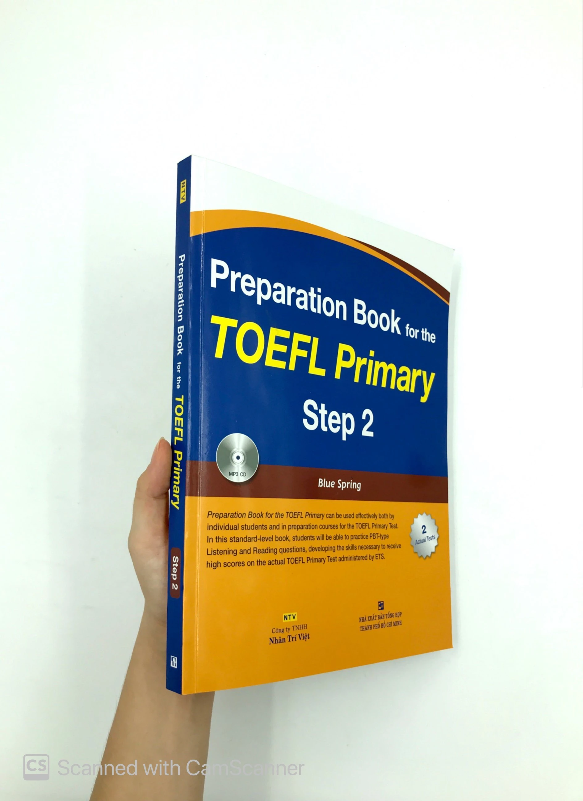 bộ preparation book for the toefl primary step 2 (cd) (2019)