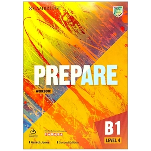 bộ prepare b1 level 4 workbook with audio download