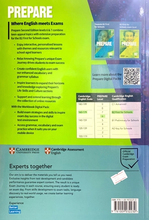 bộ prepare level 6 workbook with digital pack