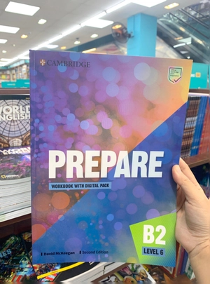 bộ prepare level 6 workbook with digital pack