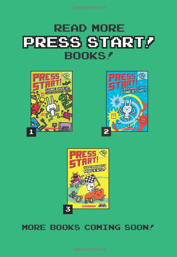 bộ press start! #2: super rabbit boy powers up!