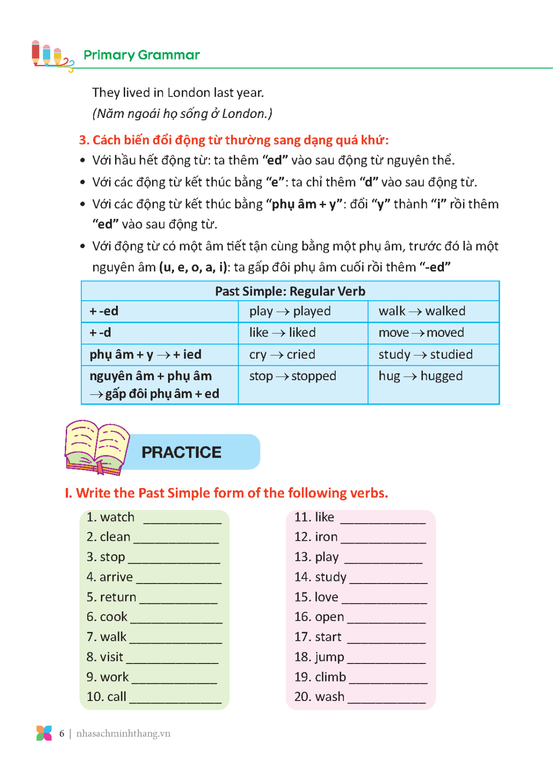 bộ primary grammar - ngữ pháp tiếng anh theo chủ đề lớp 5 - tập 2 (tái bản 2024)