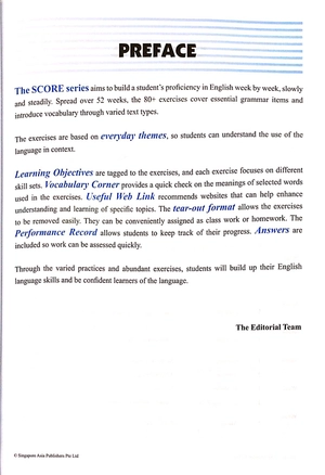 bộ primary level score workbook 4