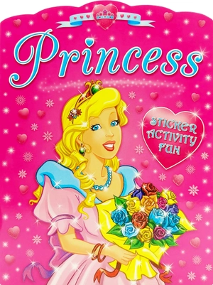 bộ princess sticker activity book 1