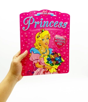 bộ princess sticker activity book 1