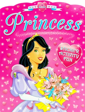 bộ princess sticker activity book 2