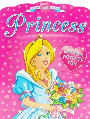 bộ princess sticker activity book 3