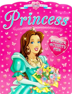 bộ princess sticker activity book 4