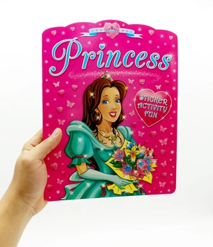 bộ princess sticker activity book 4