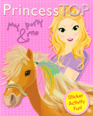 bộ princess top activity book 1: my pony & me