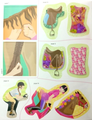 bộ princess top activity book 1: my pony & me