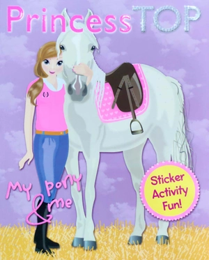 bộ princess top activity book 2: my pony & me