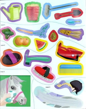 bộ princess top activity book 2: my pony & me