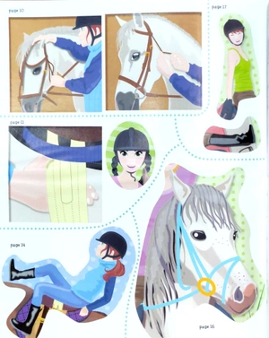 bộ princess top activity book 2: my pony & me