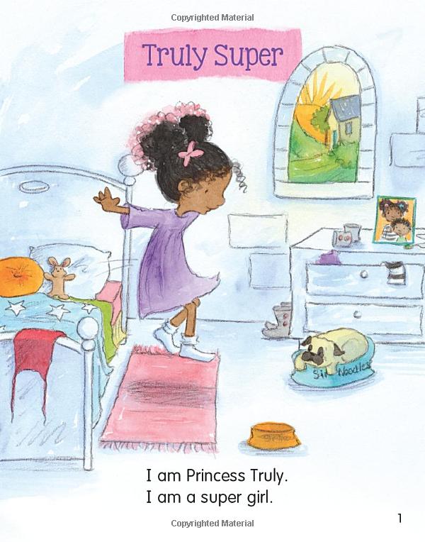 bộ princess truly #1: i am a super girl! (princess truly: scholastic acorn)