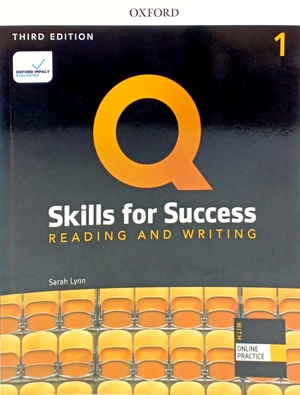 bộ q: skills for success: level 1: reading and writing student book with iq online practice - 3rd edition