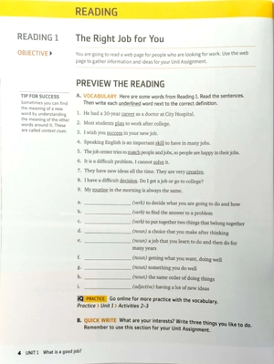 bộ q: skills for success: level 1: reading and writing student book with iq online practice - 3rd edition