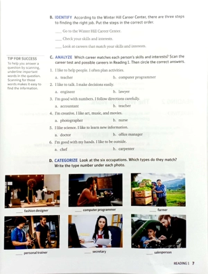 bộ q: skills for success: level 1: reading and writing student book with iq online practice - 3rd edition