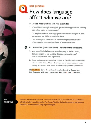 bộ q: skills for success: level 5: listening and speaking student book with iq online practice - 3rd edition