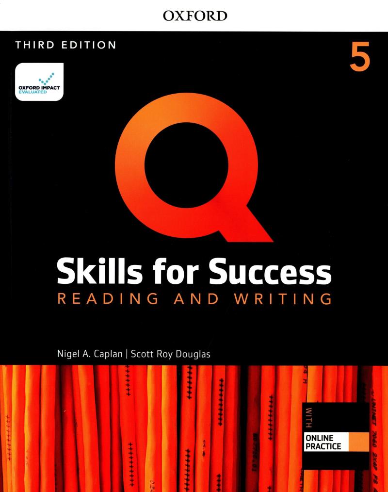 bộ q: skills for success: level 5: reading and writing student book with iq online practice - 3rd edition