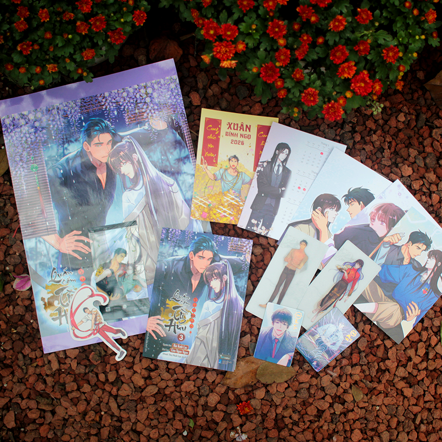 Bộ
						
										
										Quán Cơm Tỳ Hưu - Chỉ Có Vào Không Có Ra - Tập 3 - Bản Đặc Biệt - Tặng Kèm 1 Bookmark Bế Hình Bồi Cứng + 1 Set 05 Postcard Lịch + 2 Lenti Card + 2 Thẻ Nhân Vật Cán Màng Hologram + 1 Card PVC + 1 Poster A3 Cán Bóng