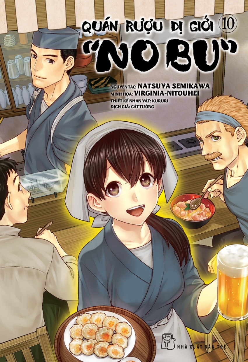 bộ quán rượu dị giới "nobu" - tập 10 - tặng kèm bookmark giấy hình món ăn