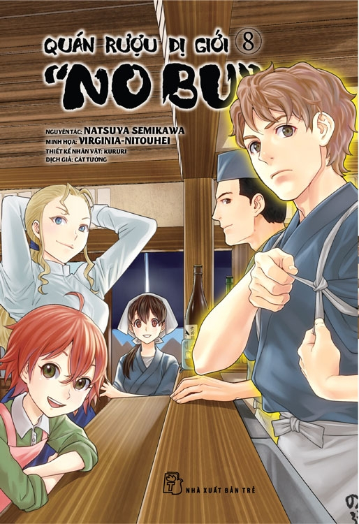 bộ quán rượu dị giới "nobu" - tập 8 - tặng kèm bookmark giấy hình món ăn