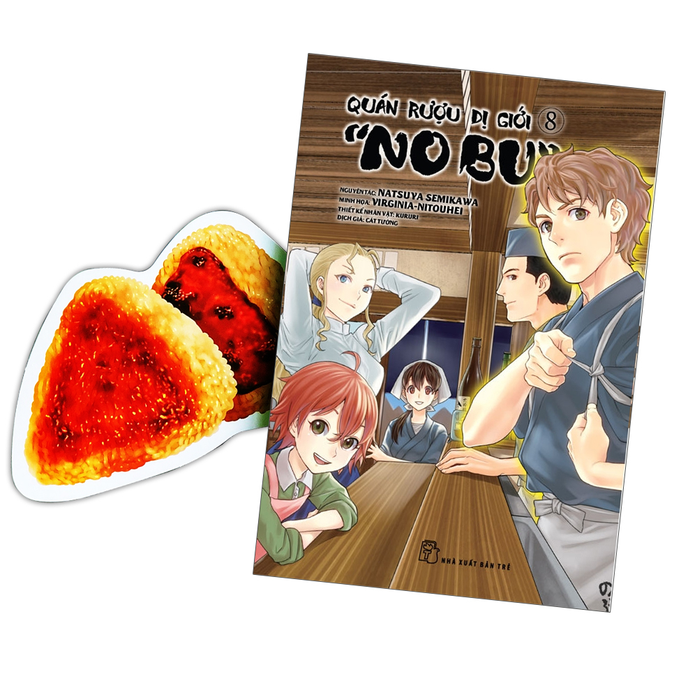 bộ quán rượu dị giới "nobu" - tập 8 - tặng kèm bookmark giấy hình món ăn