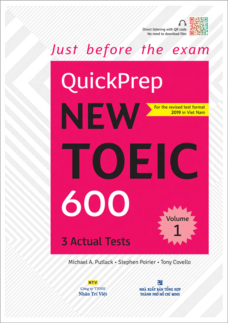bộ quickprep new toeic 600 - volume 1