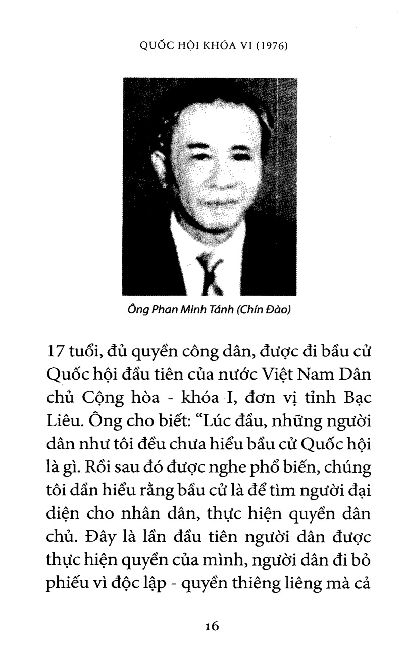 bộ quốc hội khóa 6 - chuyện về các đại biểu của dân (tập 6)
