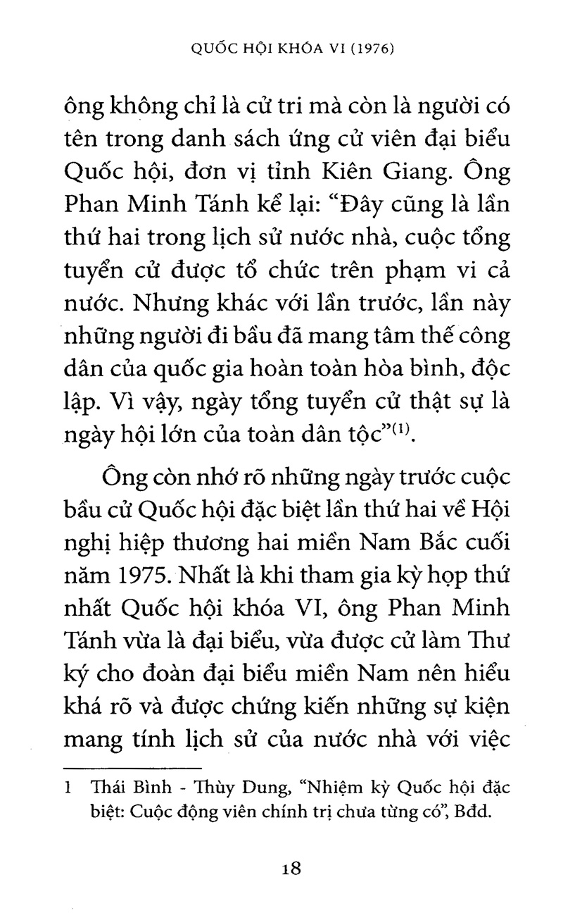 bộ quốc hội khóa 6 - chuyện về các đại biểu của dân (tập 6)