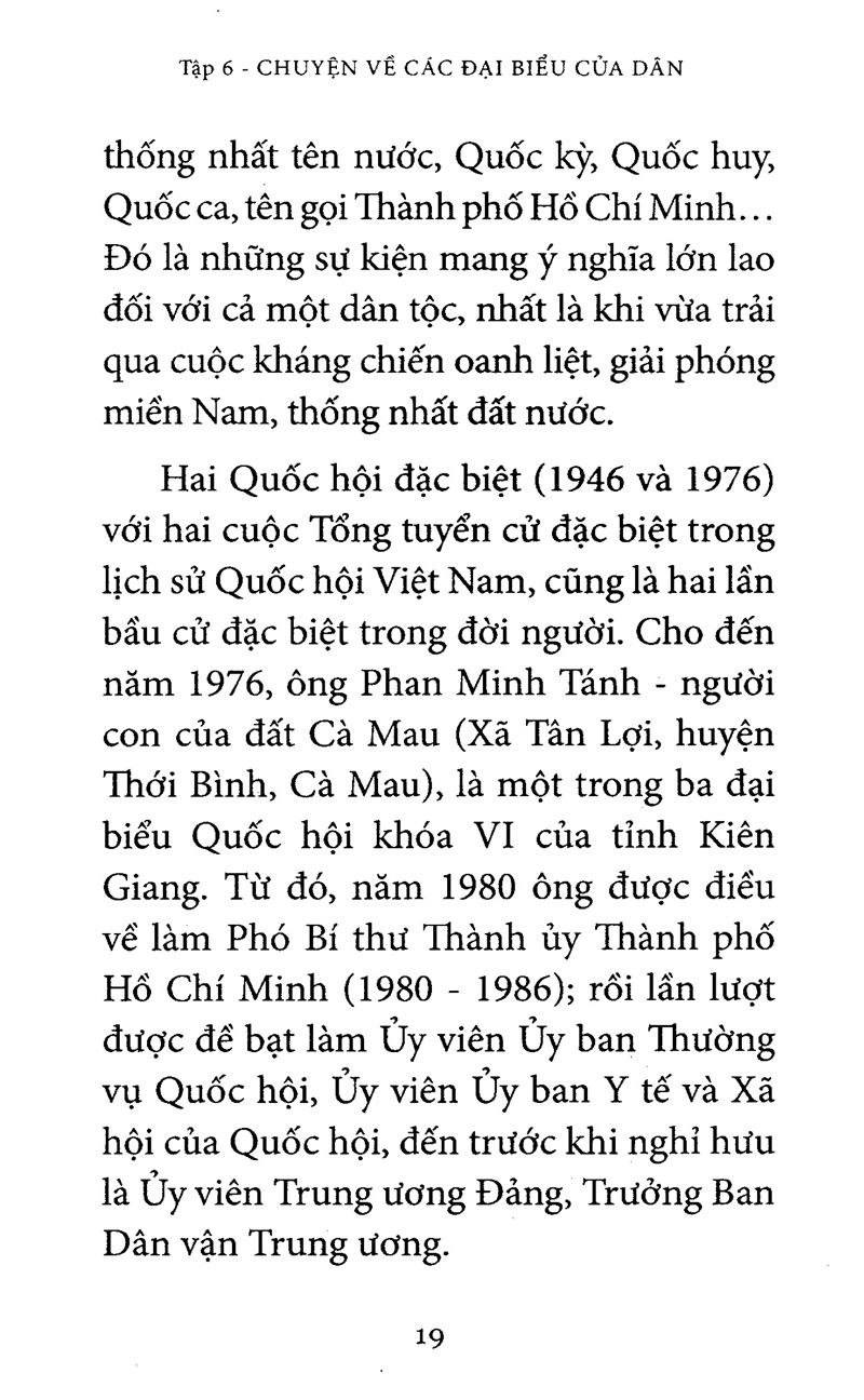bộ quốc hội khóa 6 - chuyện về các đại biểu của dân (tập 6)