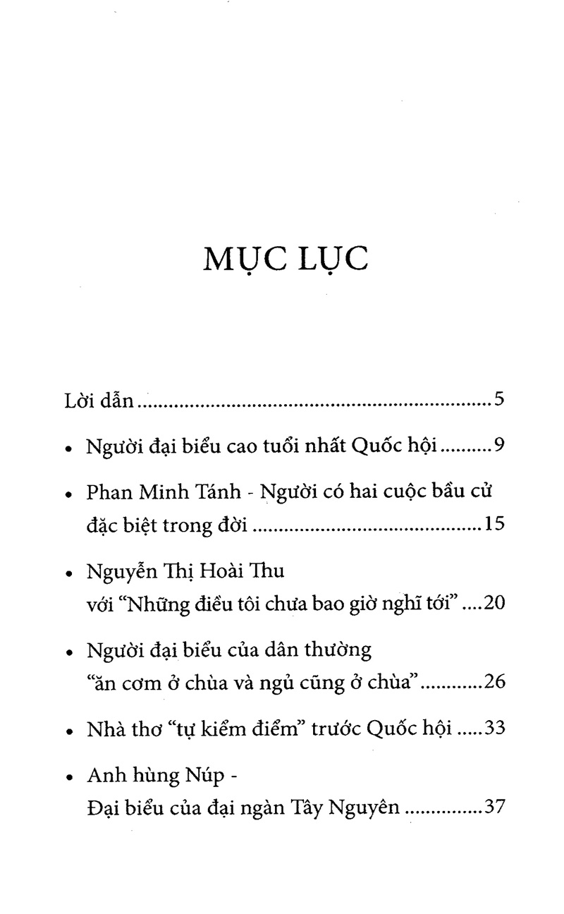 bộ quốc hội khóa 6 - chuyện về các đại biểu của dân (tập 6)